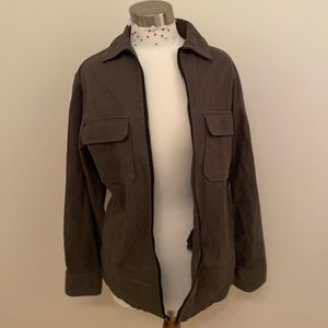 Army green jacket